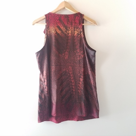 Calvin Klein Sleeveless Ruffle top size medium - Picture 2 of 4